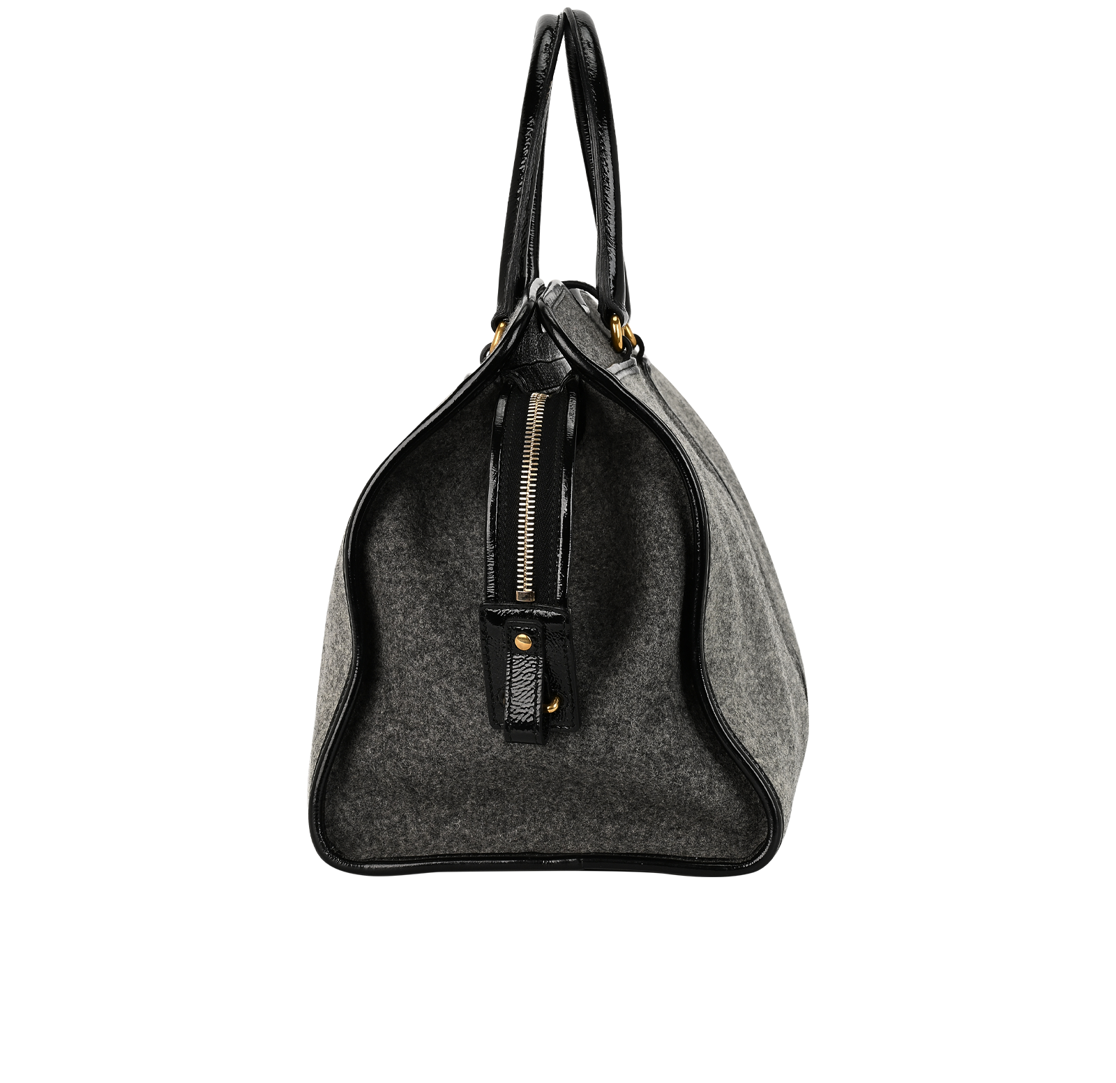 Medium Cabas Chyc Tote, &pound;550, Handbags, Grey, Fabric, Bottom view